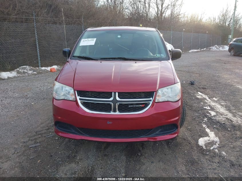 2014 Dodge Grand Caravan Se VIN: 2C4RDGBG6ER175512 Lot: 43979399