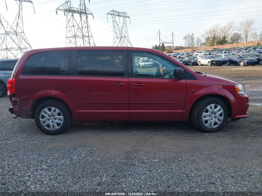 2014 Dodge Grand Caravan Se VIN: 2C4RDGBG6ER175512 Lot: 43979399