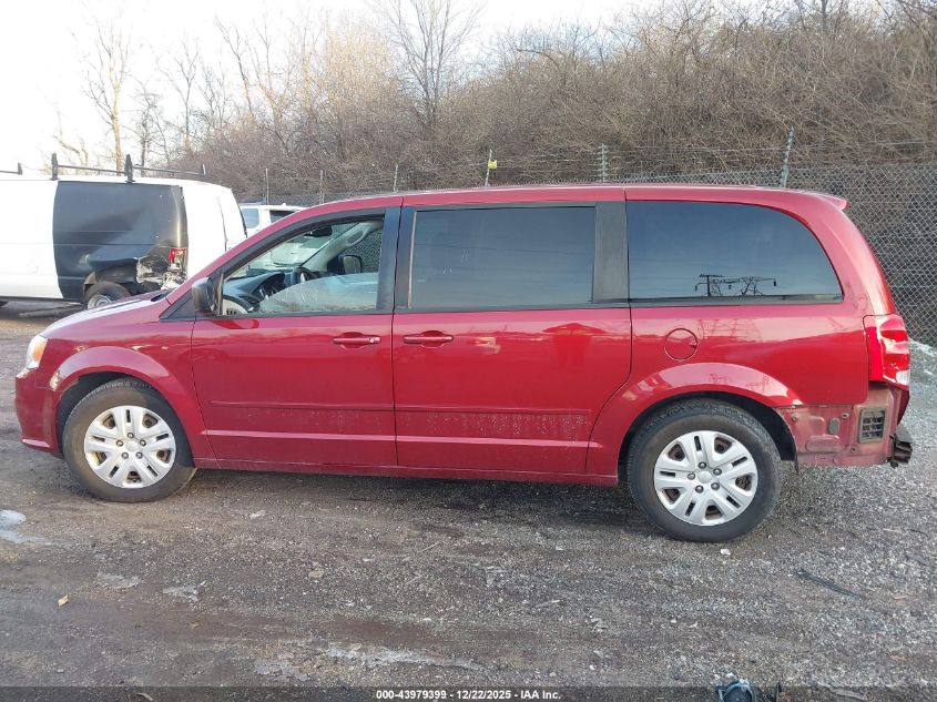 2014 Dodge Grand Caravan Se VIN: 2C4RDGBG6ER175512 Lot: 43979399
