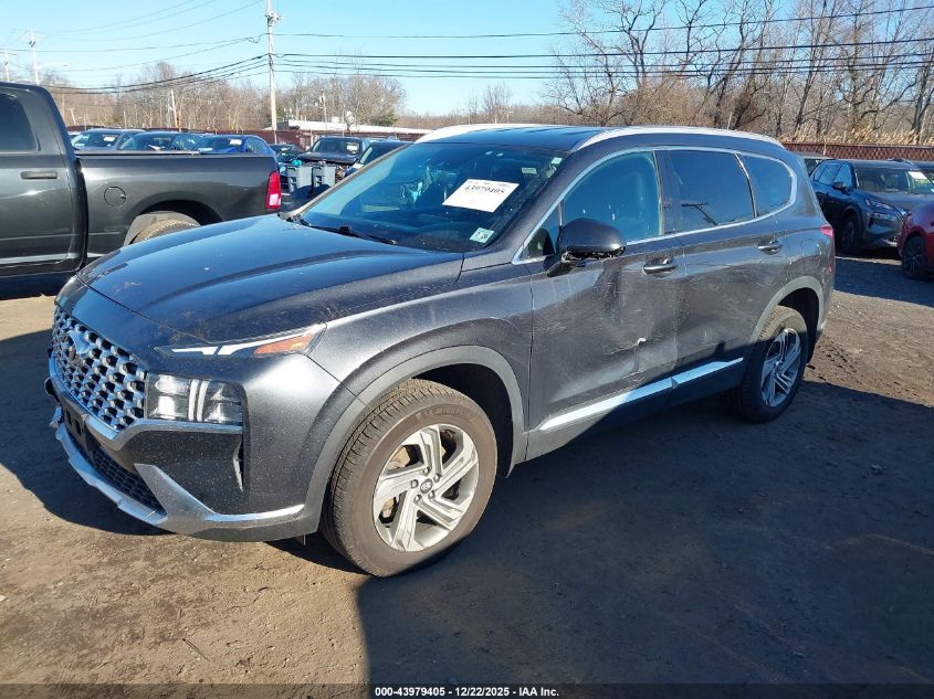 2022 Hyundai Santa Fe Sel VIN: 5NMS2DAJXNH375001 Lot: 43979405