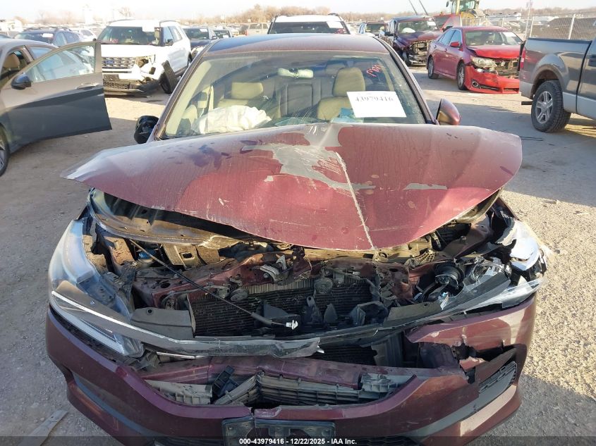 2016 Honda Accord Lx VIN: 1HGCR2F3XGA092367 Lot: 43979416