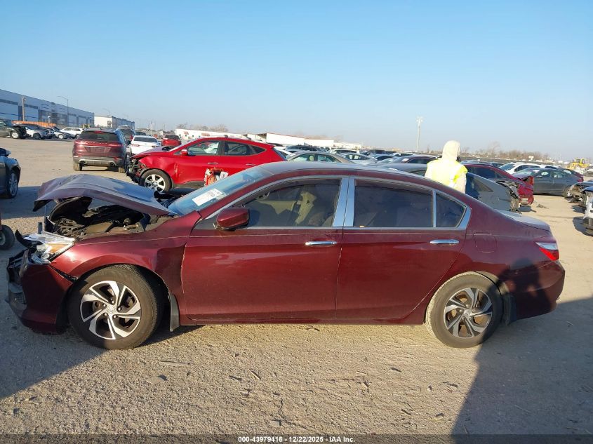 2016 Honda Accord Lx VIN: 1HGCR2F3XGA092367 Lot: 43979416