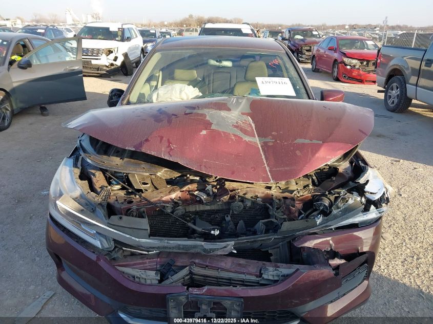 2016 Honda Accord Lx VIN: 1HGCR2F3XGA092367 Lot: 43979416