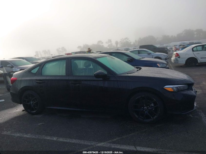 2025 Honda Civic Sport VIN: 2HGFE2F55SH575513 Lot: 43979420