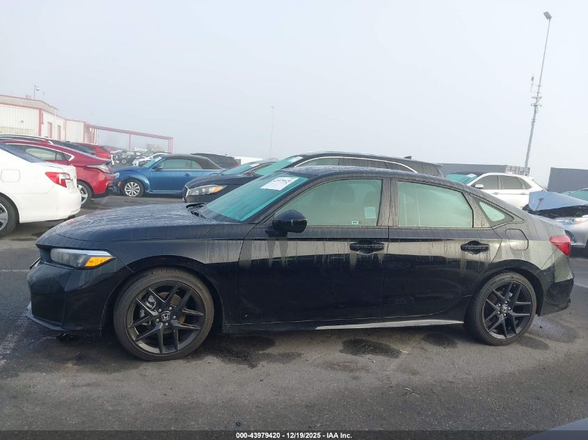 2025 Honda Civic Sport VIN: 2HGFE2F55SH575513 Lot: 43979420