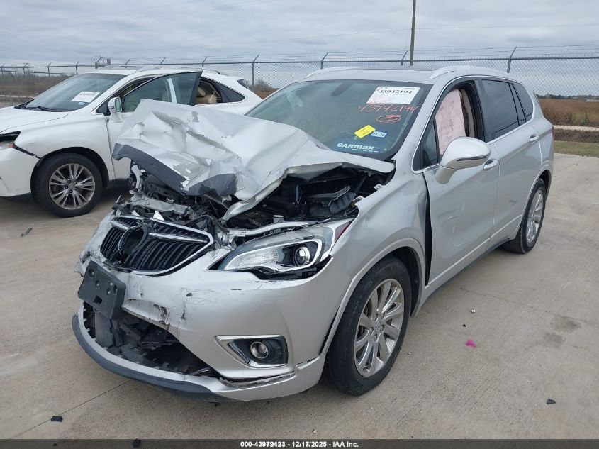 2019 Buick Envision Fwd Essence VIN: LRBFXCSA1KD039655 Lot: 43979423