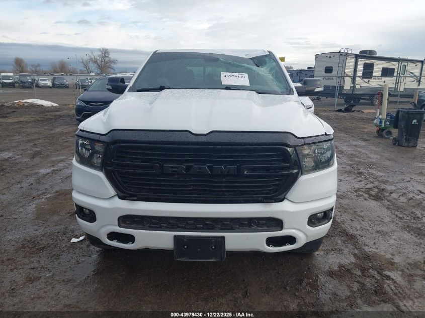 2021 Ram 1500 Big Horn 4X4 5'7 Box VIN: 1C6SRFFT2MN736179 Lot: 43979430