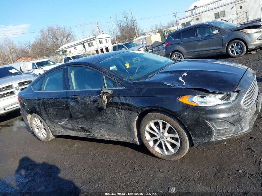 2020 Ford Fusion Se VIN: 3FA6P0HD3LR202211 Lot: 43979433