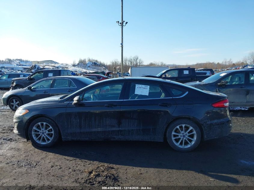 2020 Ford Fusion Se VIN: 3FA6P0HD3LR202211 Lot: 43979433