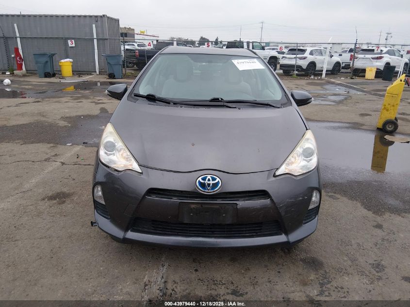 2014 Toyota Prius C One VIN: JTDKDTB37E1559830 Lot: 43979440