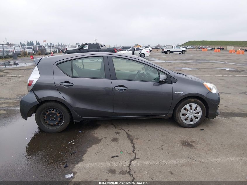 2014 Toyota Prius C One VIN: JTDKDTB37E1559830 Lot: 43979440