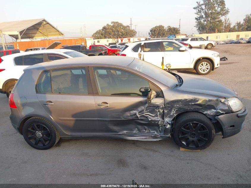 2007 Volkswagen Rabbit 4-Door VIN: WVWDS71K97W053789 Lot: 43979470