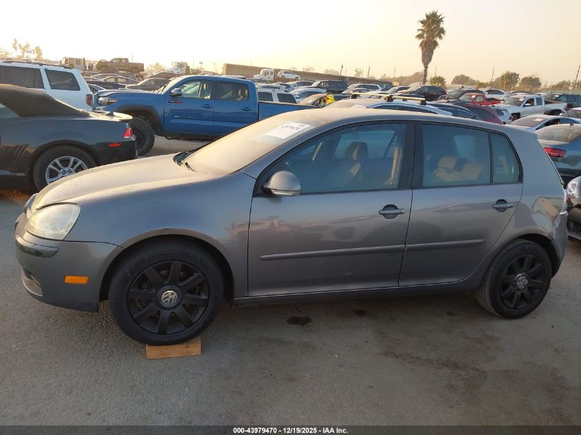 2007 Volkswagen Rabbit 4-Door VIN: WVWDS71K97W053789 Lot: 43979470