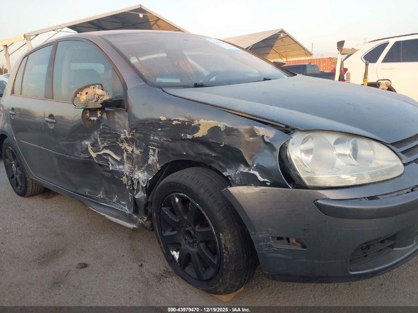 2007 Volkswagen Rabbit 4-Door VIN: WVWDS71K97W053789 Lot: 43979470