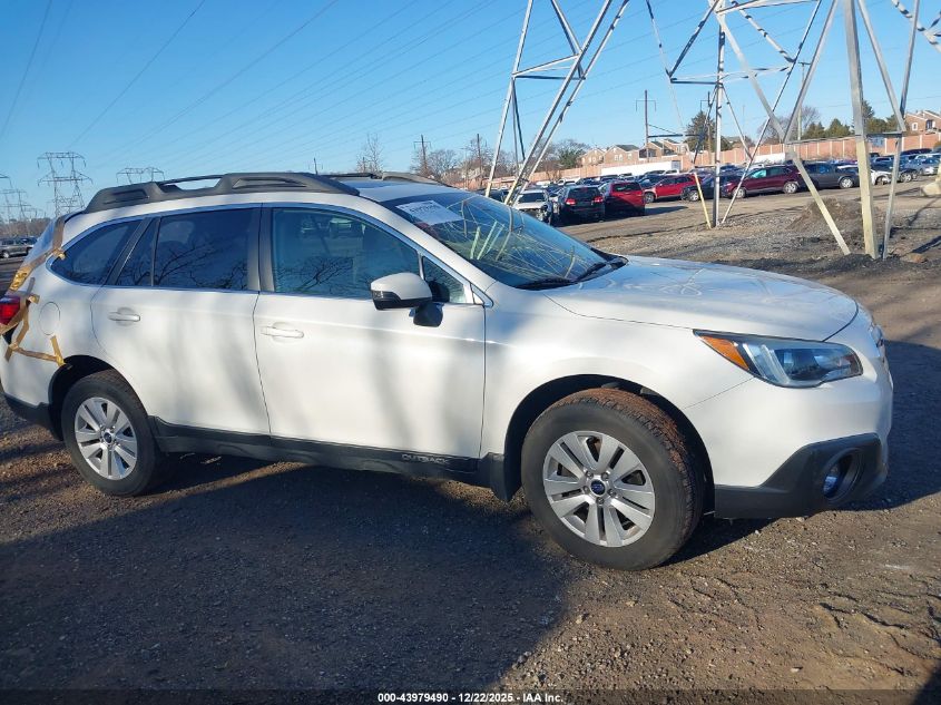 2016 Subaru Outback 2.5I Premium VIN: 4S4BSAHC0G3305350 Lot: 43979490