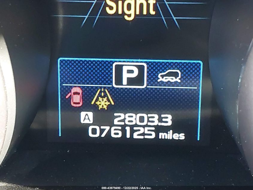 2016 Subaru Outback 2.5I Premium VIN: 4S4BSAHC0G3305350 Lot: 43979490