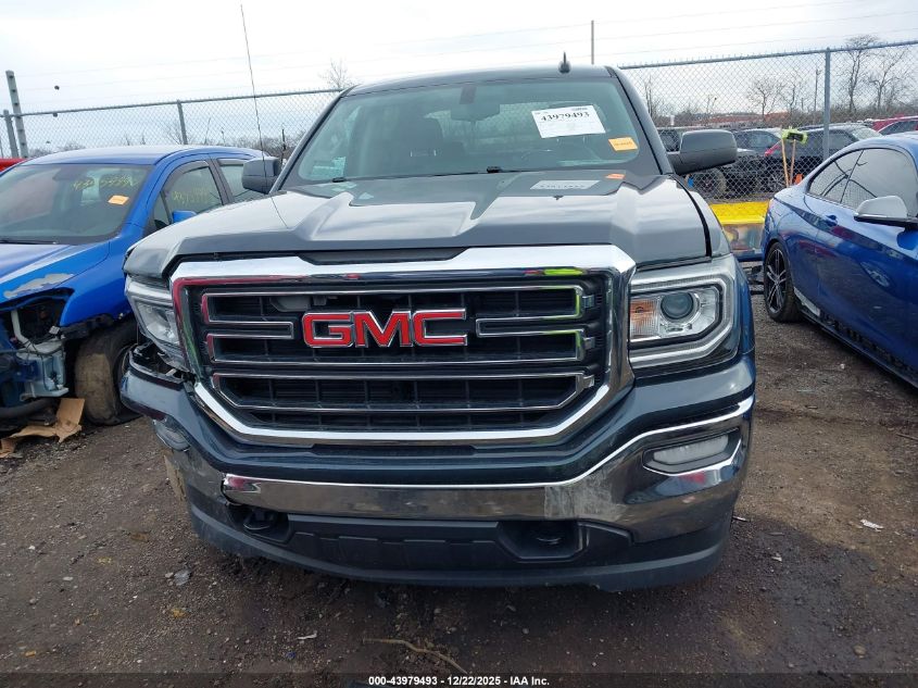 2017 GMC Sierra 1500 Sle VIN: 3GTU2MEC9HG258577 Lot: 43979493