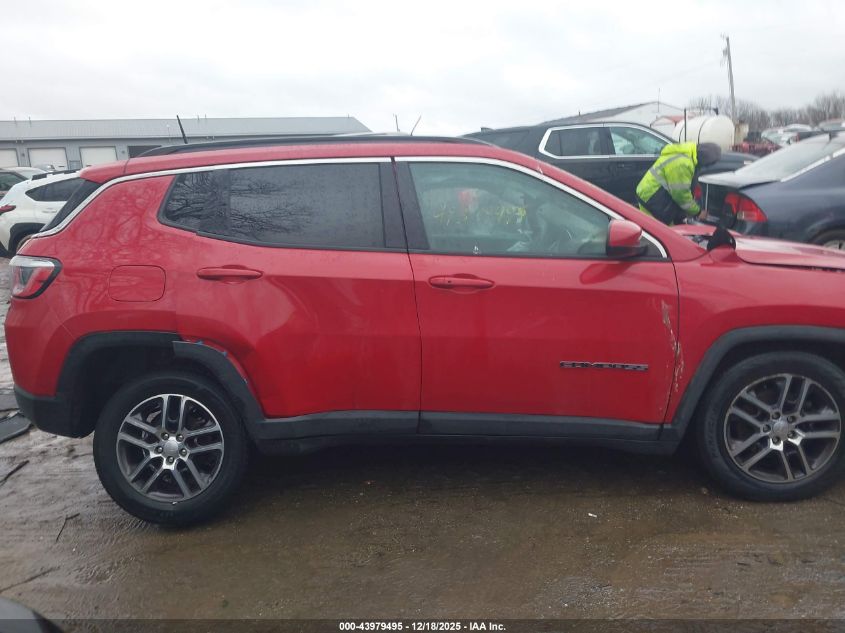 2018 Jeep Compass Latitude 4X4 VIN: 3C4NJDBB3JT191636 Lot: 43979495