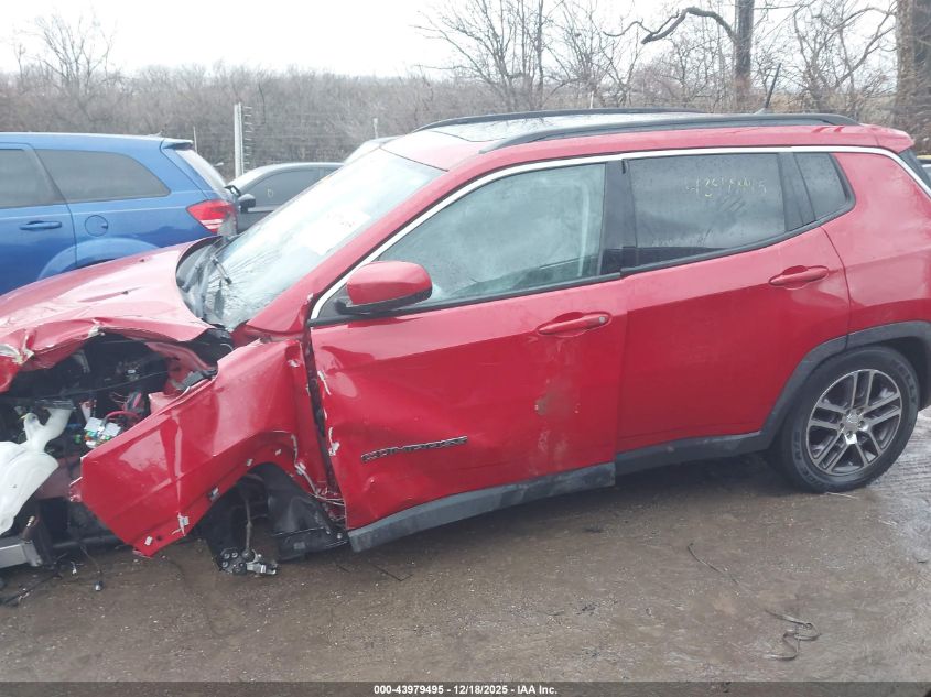 2018 Jeep Compass Latitude 4X4 VIN: 3C4NJDBB3JT191636 Lot: 43979495