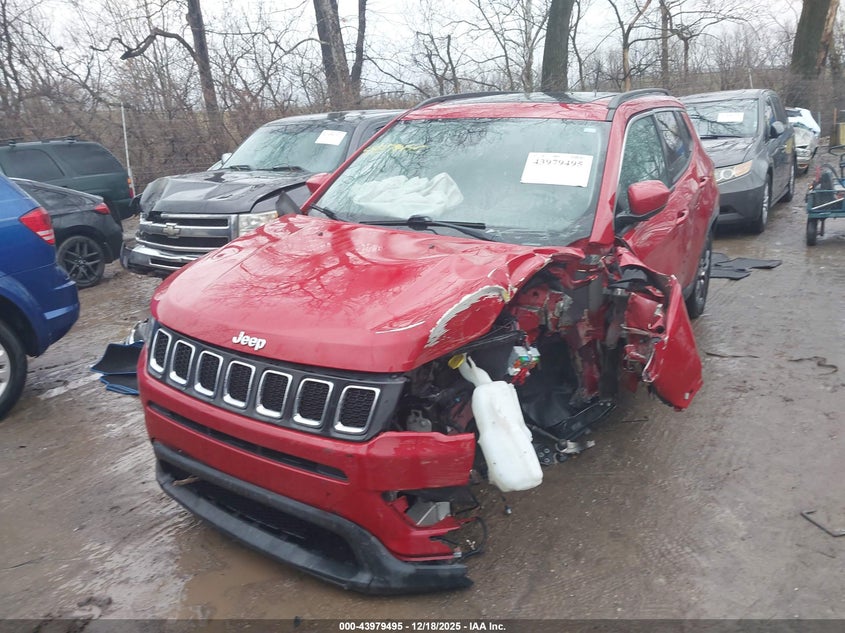 Vin: 3c4njdbb3jt191636, lot: 44475191, jeep compass latitude 4x4 20182
