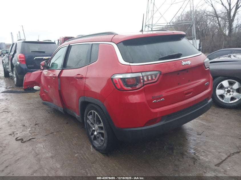 Vin: 3c4njdbb3jt191636, lot: 44475191, jeep compass latitude 4x4 20183