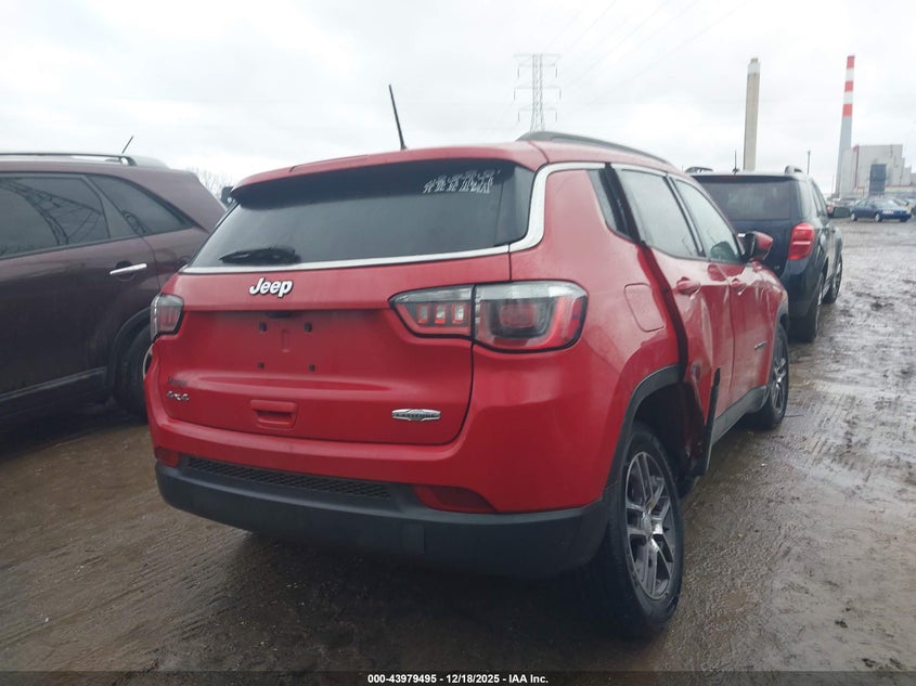 Vin: 3c4njdbb3jt191636, lot: 44475191, jeep compass latitude 4x4 20184