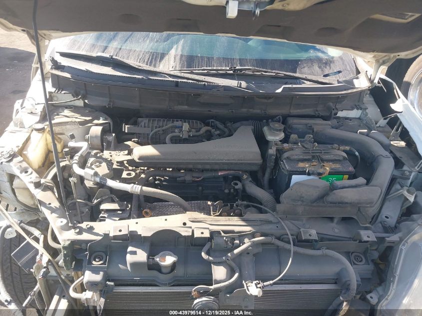 2016 Nissan Rogue Sv VIN: 5N1AT2MV7GC758807 Lot: 43979514