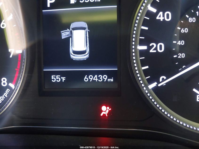 2020 Hyundai Santa Fe Se VIN: 5NMS2CAD8LH141795 Lot: 43979515