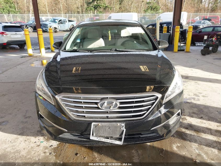 2017 Hyundai Sonata Se VIN: 5NPE24AF4HH524941 Lot: 43979540