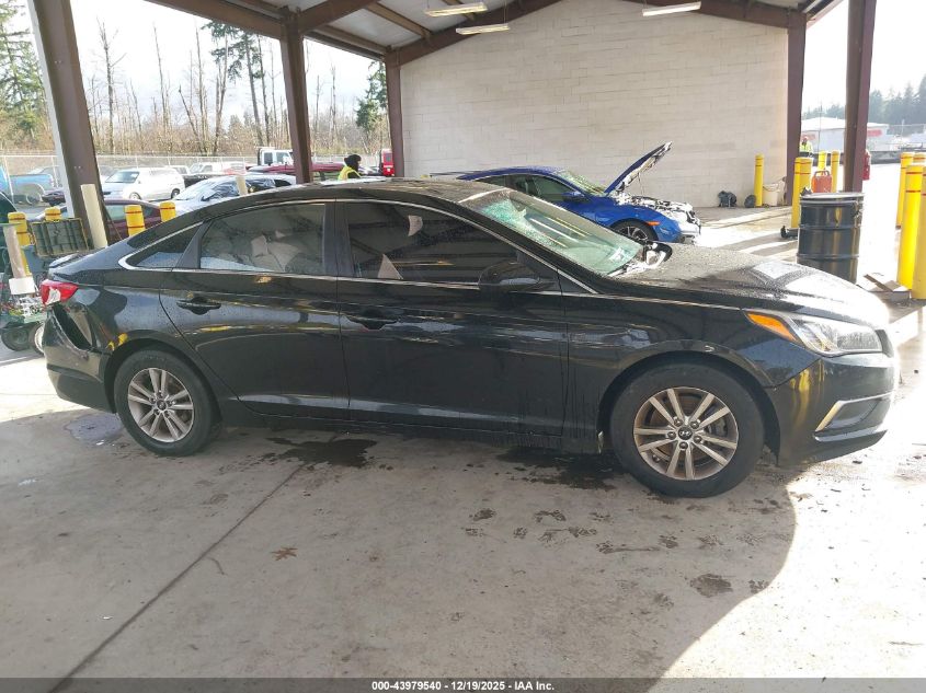 2017 Hyundai Sonata Se VIN: 5NPE24AF4HH524941 Lot: 43979540