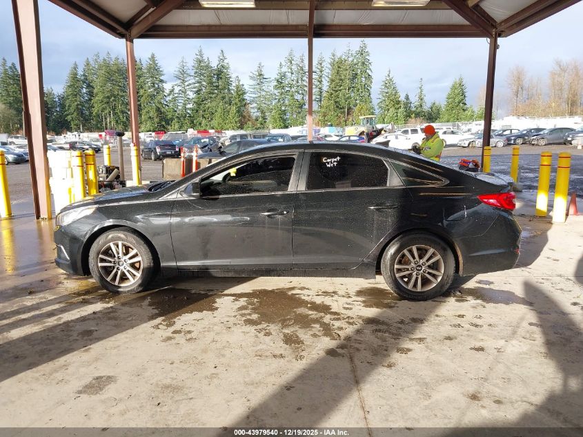 2017 Hyundai Sonata Se VIN: 5NPE24AF4HH524941 Lot: 43979540