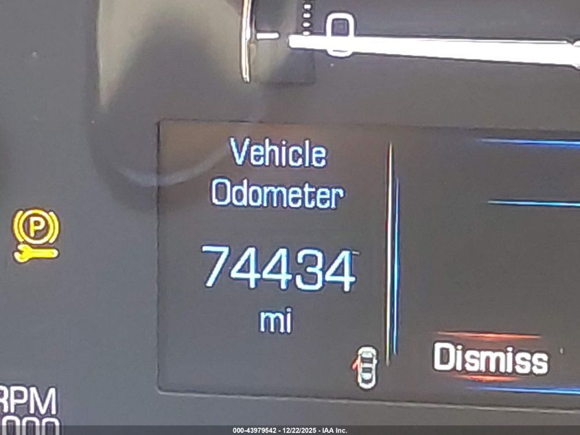 2017 Cadillac Xt5 Luxury VIN: 1GYKNBRS9HZ225349 Lot: 43979542