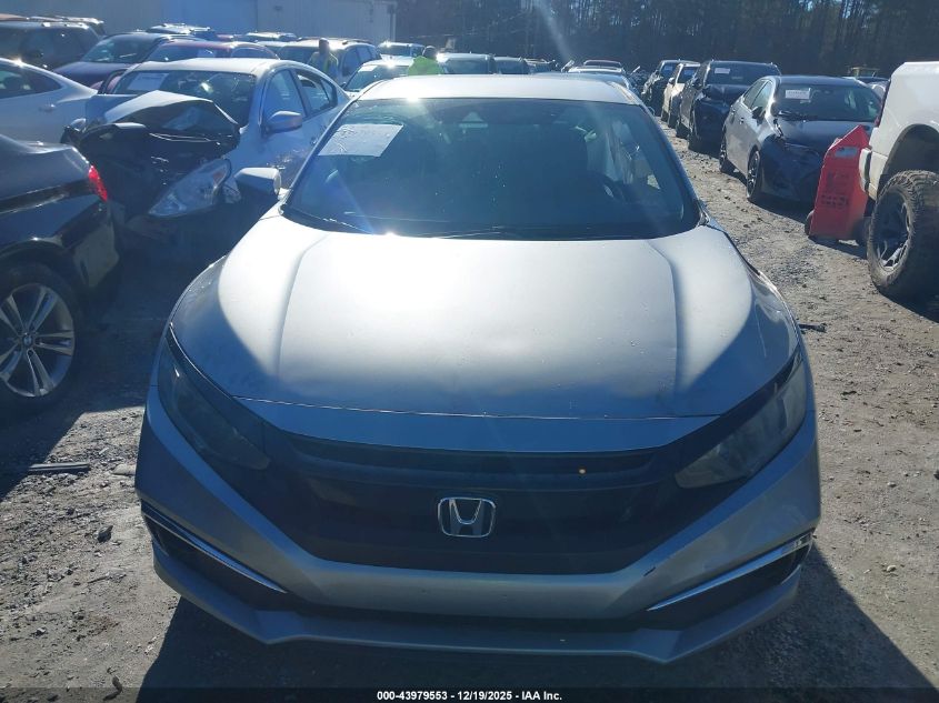 2019 Honda Civic Lx VIN: 19XFC2F61KE014220 Lot: 43979553