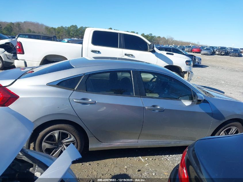 2019 Honda Civic Lx VIN: 19XFC2F61KE014220 Lot: 43979553