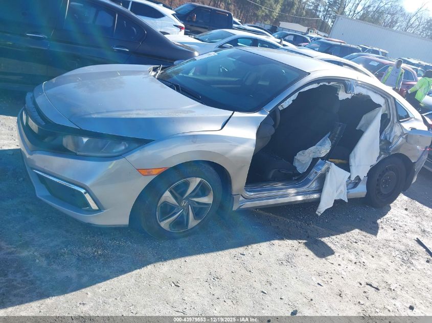 2019 Honda Civic Lx VIN: 19XFC2F61KE014220 Lot: 43979553