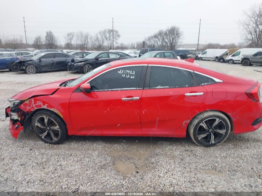 2016 Honda Civic Touring VIN: 2HGFC1F96GH647636 Lot: 43979555