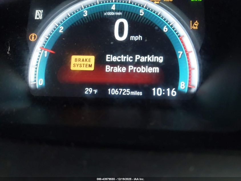 2016 Honda Civic Touring VIN: 2HGFC1F96GH647636 Lot: 43979555