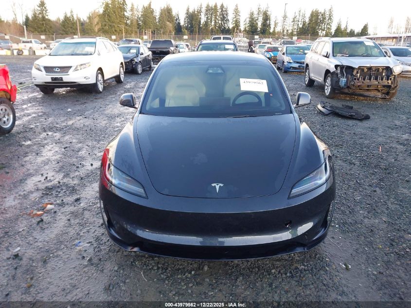 2024 Tesla Model 3 Performance All-Wheel Drive VIN: 5YJ3E1ET4RF767789 Lot: 43979562