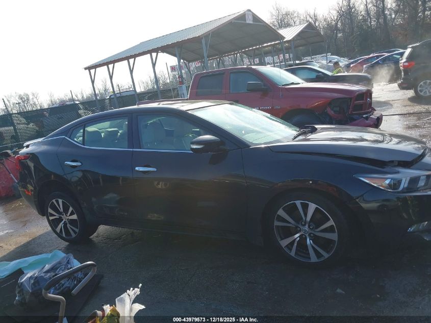 2016 Nissan Maxima 3.5 Platinum VIN: 1N4AA6AP6GC905843 Lot: 43979573