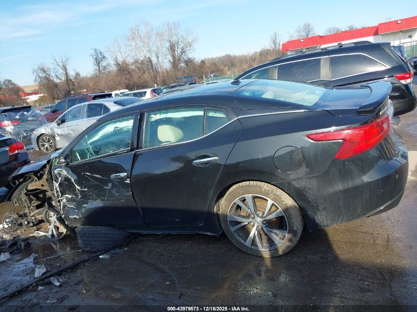 2016 Nissan Maxima 3.5 Platinum VIN: 1N4AA6AP6GC905843 Lot: 43979573
