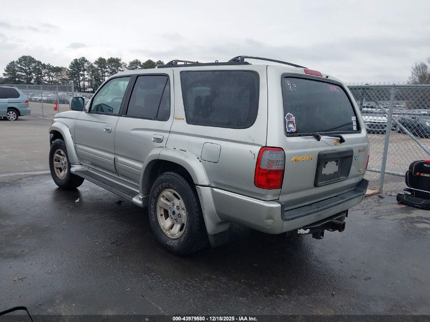 2000 Toyota 4Runner Limited V6 VIN: JT3GN87RXY0155352 Lot: 43979580