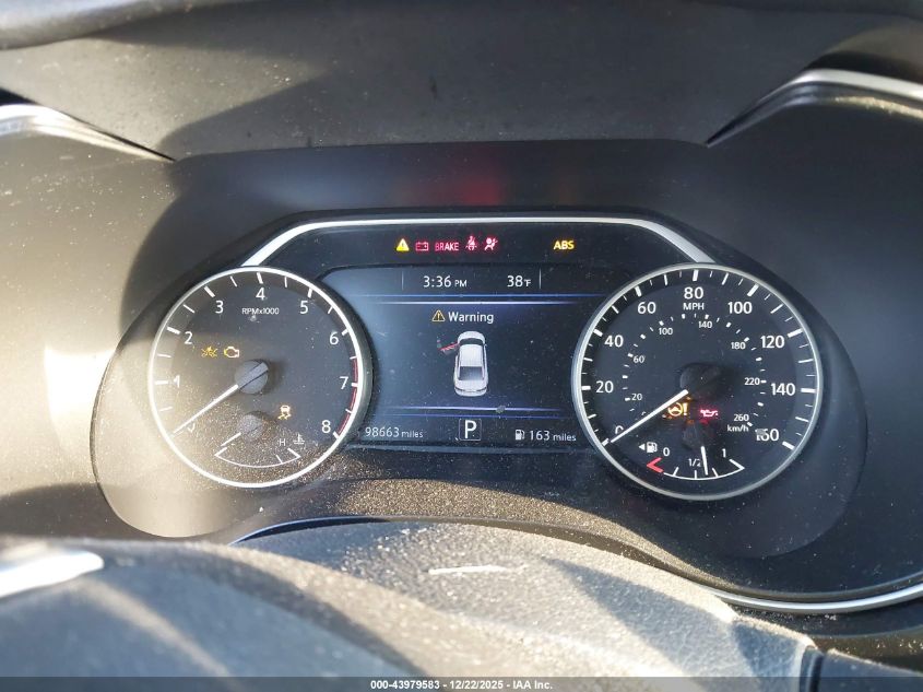 2019 Nissan Maxima 3.5 S VIN: 1N4AA6AV2KC374793 Lot: 43979583