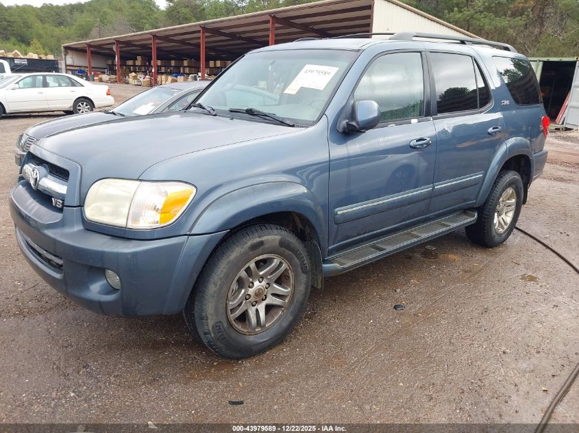 2005 Toyota Sequoia Sr5 V8 VIN: 5TDBT44A85S234725 Lot: 43979589