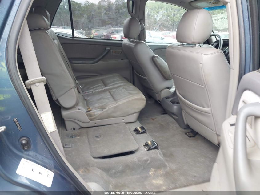 2005 Toyota Sequoia Sr5 V8 VIN: 5TDBT44A85S234725 Lot: 43979589