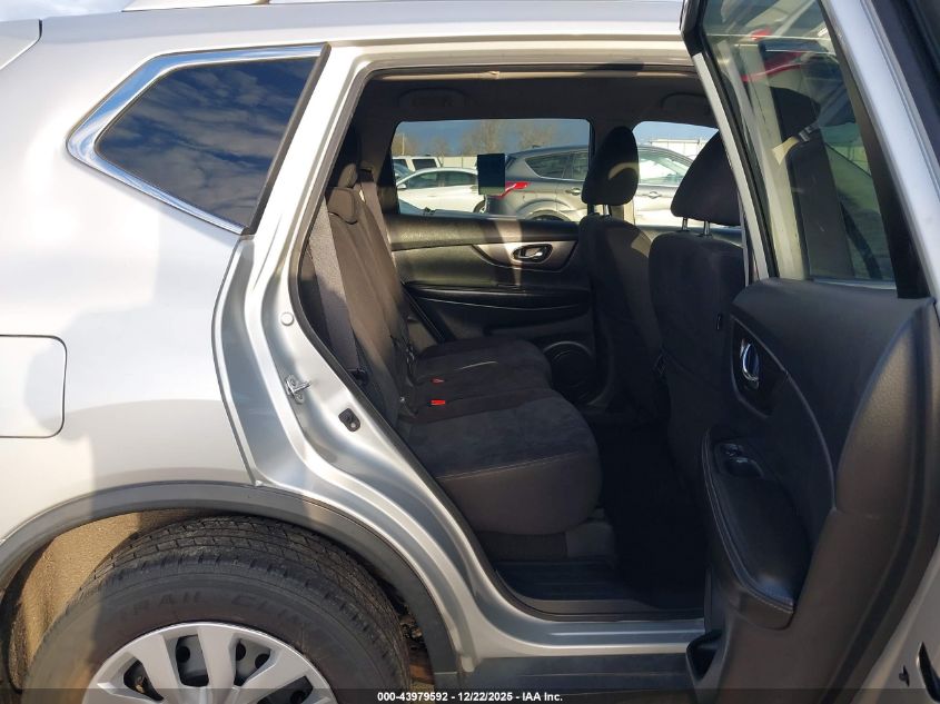 2016 Nissan Rogue S VIN: KNMAT2MV7GP595640 Lot: 43979592