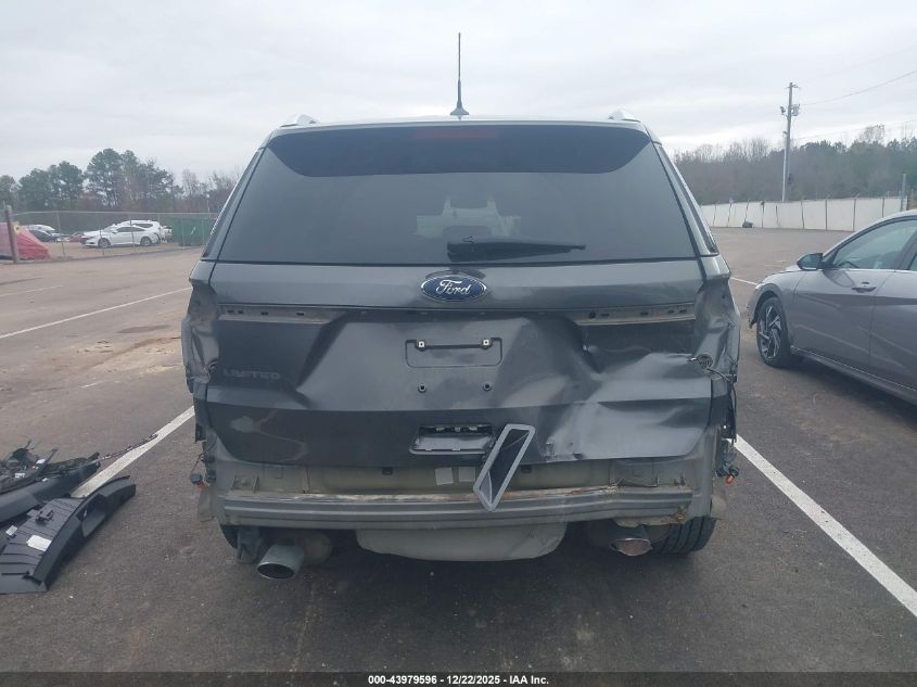 2018 Ford Explorer Limited VIN: 1FM5K7F82JGA81786 Lot: 43979596