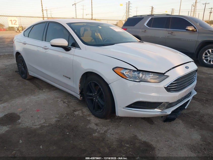 2018 Ford Fusion Hybrid Se