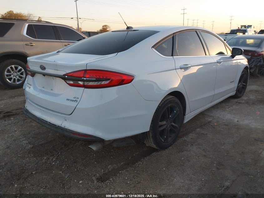 2018 Ford Fusion Hybrid Se