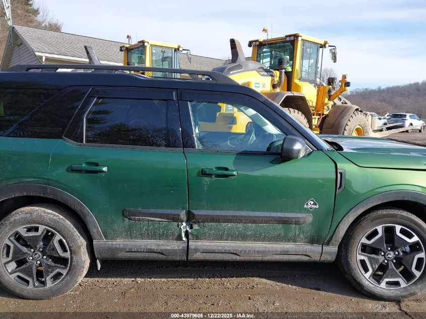 2024 Ford Bronco Sport Outer Banks VIN: 3FMCR9C6XRRE40646 Lot: 43979606