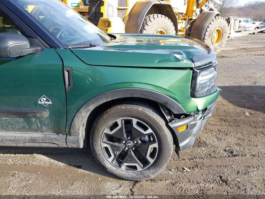 2024 Ford Bronco Sport Outer Banks VIN: 3FMCR9C6XRRE40646 Lot: 43979606